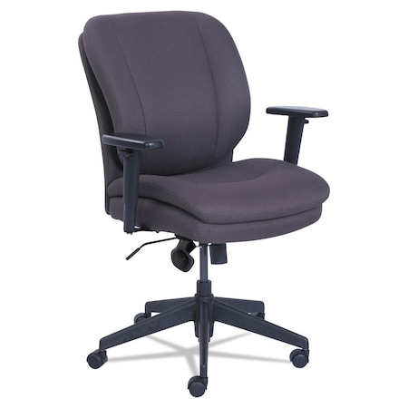 Kd SRJ Cosset Ergonomic Task Chair Gray KD3200851